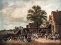 La fiesta del pueblo David Teniers el Joven
